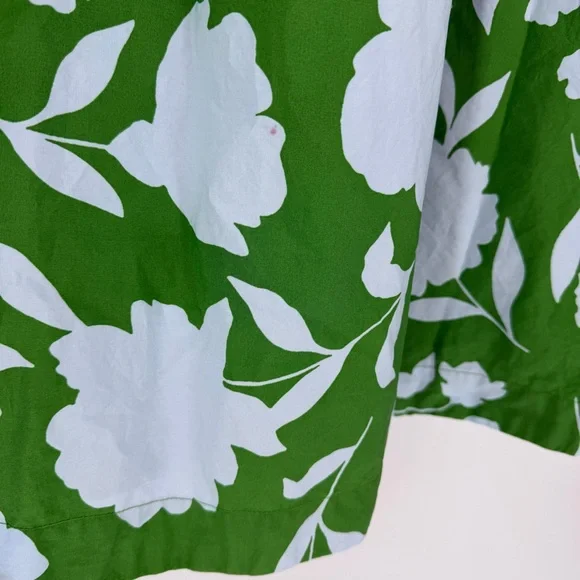 Kate Spade X Target Classic Rose Cotton Poplin 3/4 Sleeve Mini Dress L Pockets - Picture 4 of 7